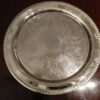 Vintage Silver Plated Round Platter-SoUnique.PK
