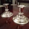 Vintage Silver Plated Candle Holders-SoUnique.PK