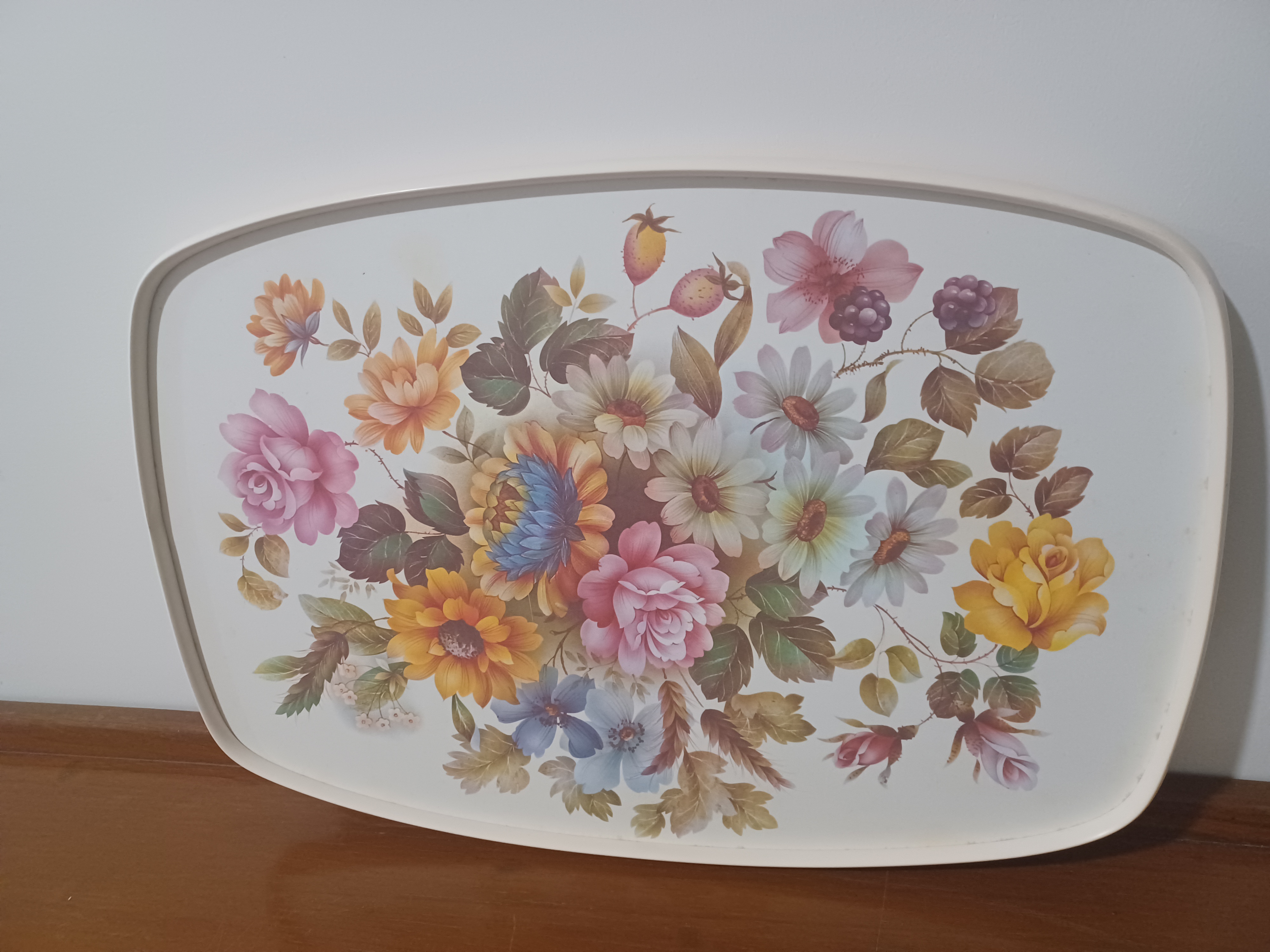 Imported Floral Tray-SoUnique.PK