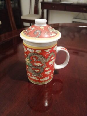 Vintage Chinese Infused Tea Mug-SoUnique.PK