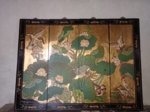 Antique Chinese Wall Screen-SoUnique.PK