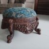 Hand Carved FootStool-SoUnique.PK