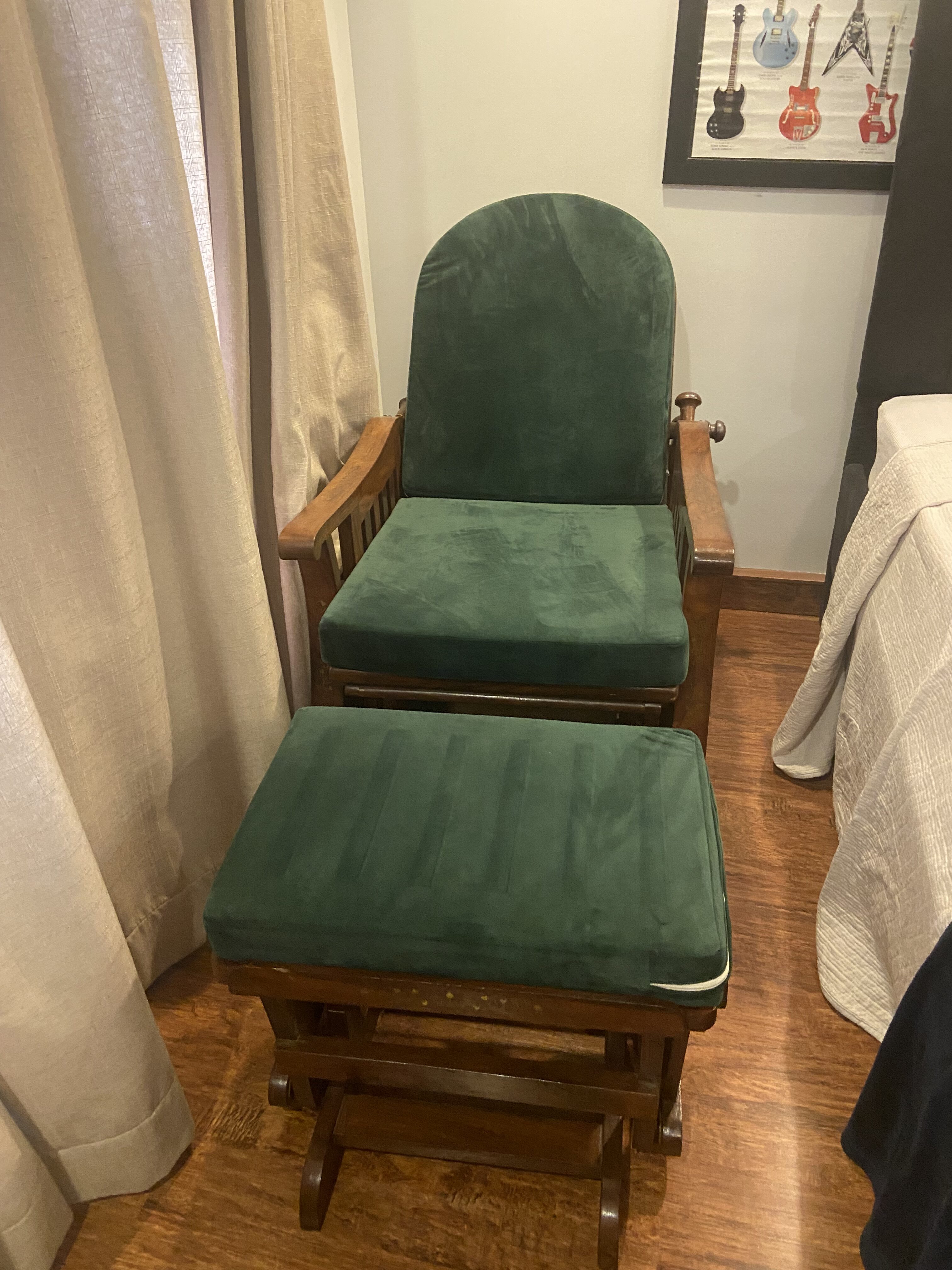 Reclining Rocking Chair-SoUnique.PK