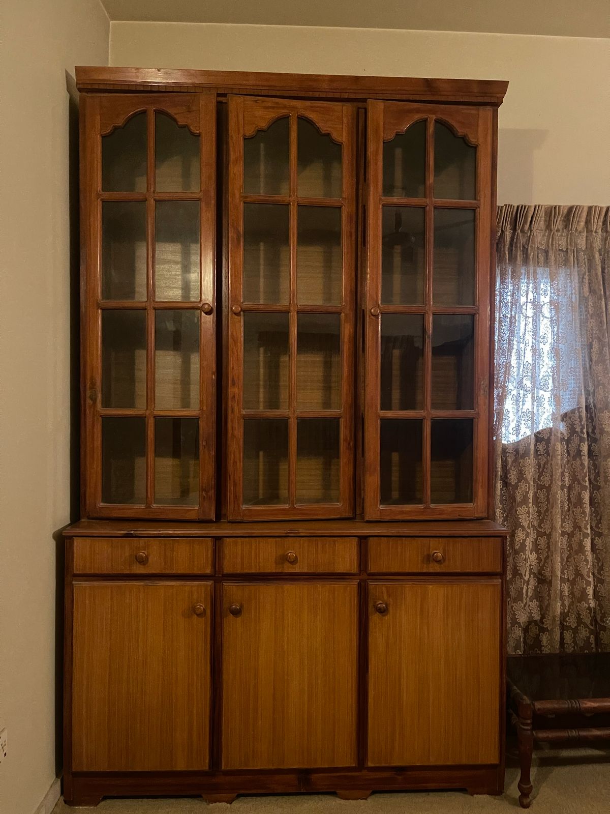 Crockery Display Cabinet-SoUnique.PK