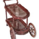 Sheesham Tea Trolly-SoUnique.PK