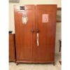 Burma Teak Wood Armoire with Brass Handles-SoUnique.PK