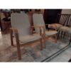 Pair of Oak Wood Armchairs-SoUnique.PK