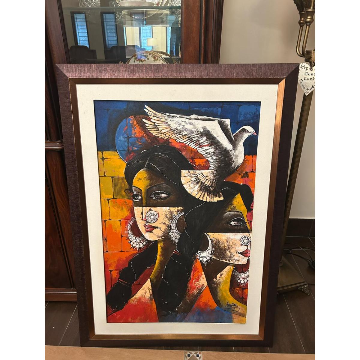 Modern Cubist Style Painting