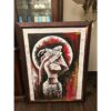 Expressionist Style Figure Painting-SoUnique.PK