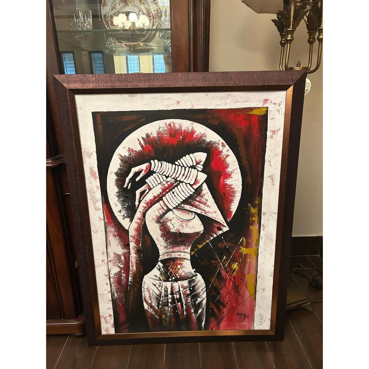 WhatsApp Image 2025-05-19 at 10.28.30 PM (2) Expressionist Style Figure Painting-SoUnique.PK