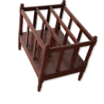 Sheesham Wood Magazine Rack-SoUnique.PK