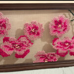 Hand Embroidered Floral Wall Hanging-SoUnique.PK