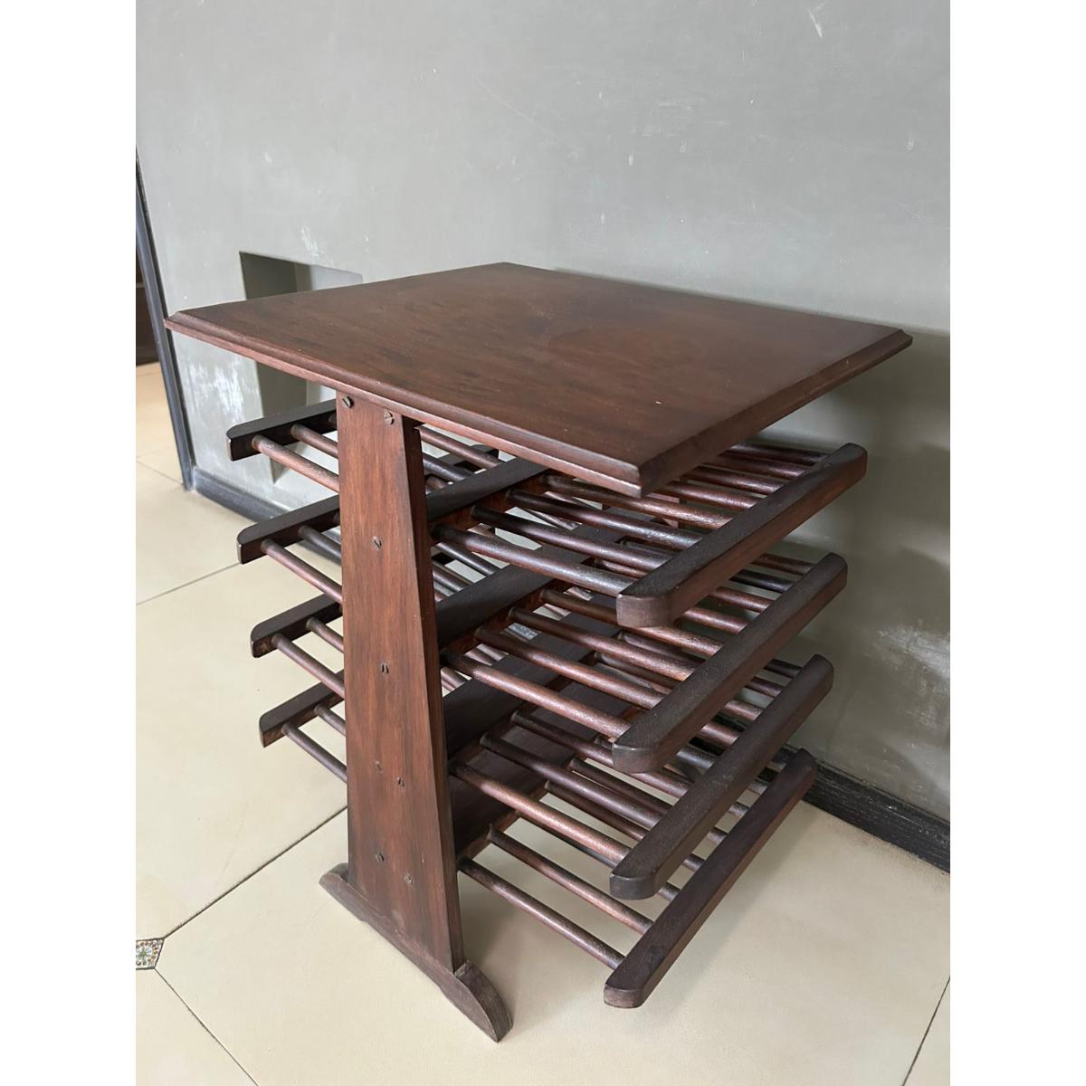 Sheesham Wood Multi-Tier Rack / Side Table - SoUnique.PK