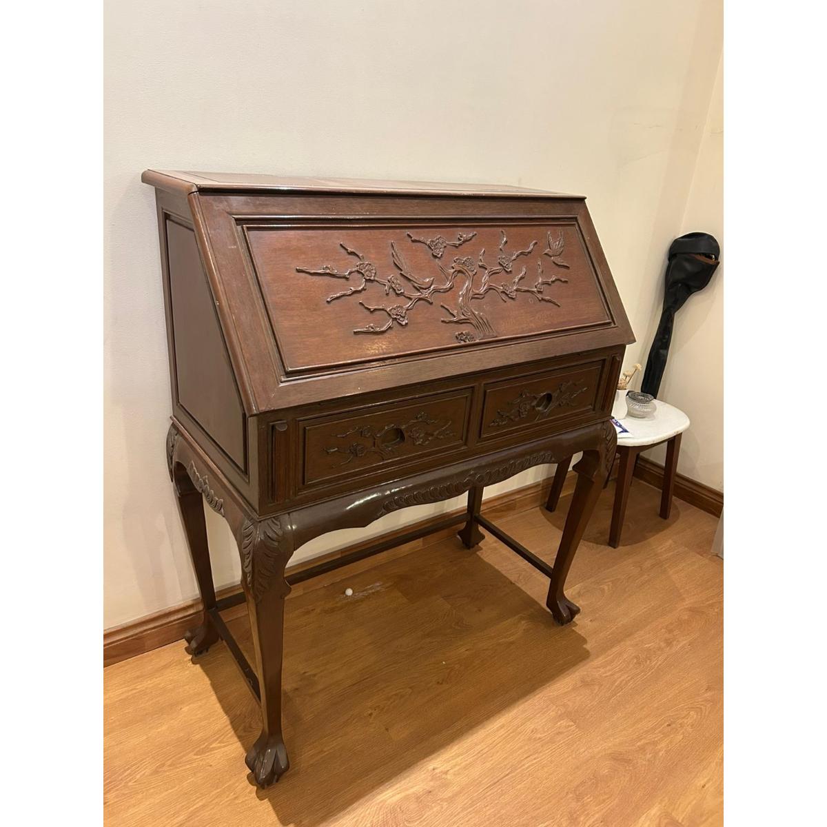 Chinese Rosewood Secretary Desk - SoUnique.PK