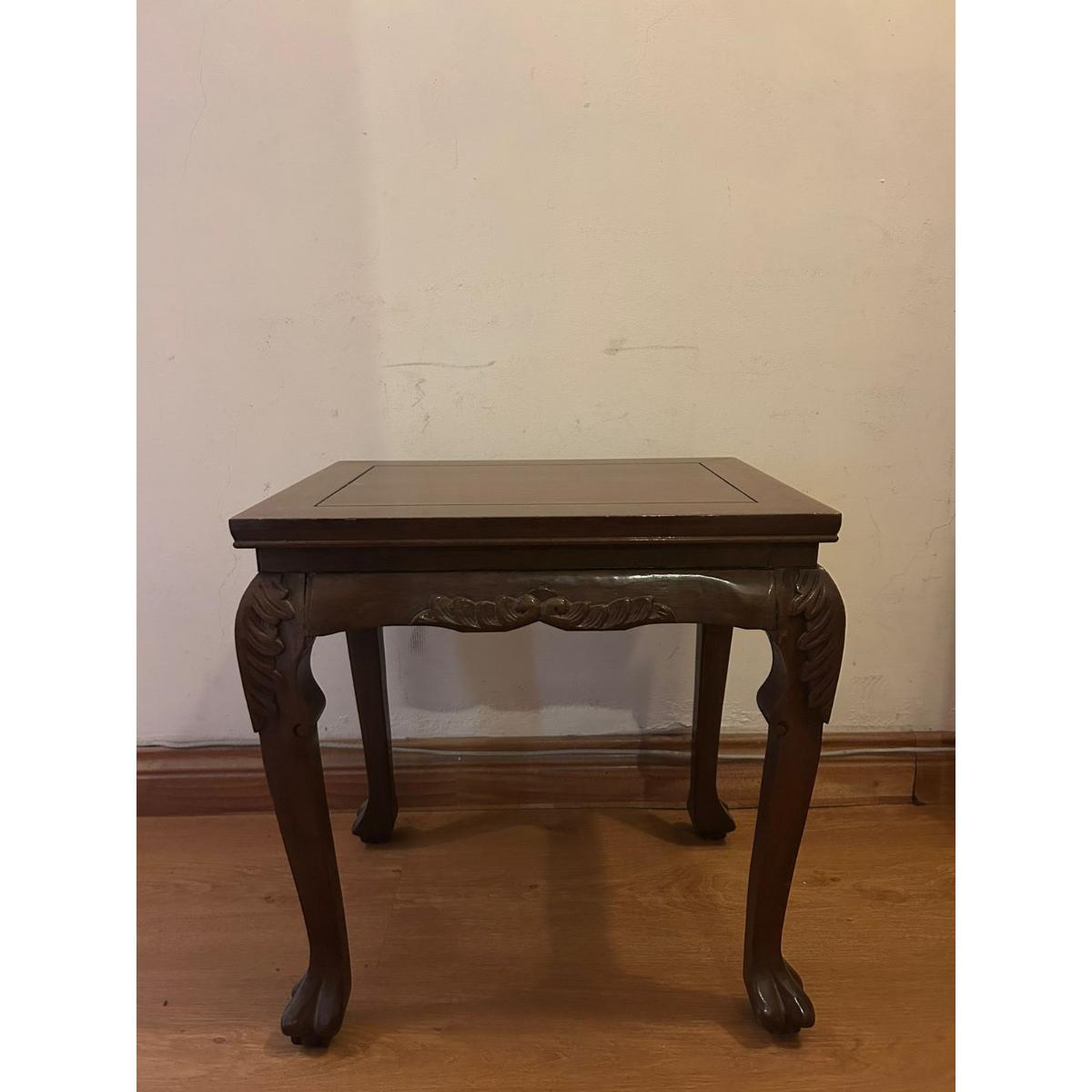 Chinese Rosewood Sidetable/Stool - SoUnique.PK