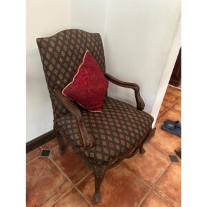 Pair of Carved Sheesham Wood Armchairs-SoUnique.PK