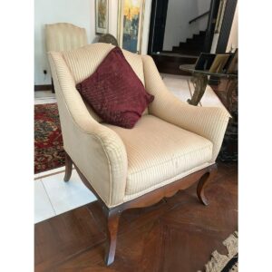 Pair of Armchairs with Curvy Legs-SoUnique.PK