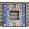 Handcrafted Tile Mirror Frame-SoUnique.PK