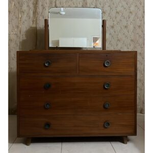 Vintage Wooden Dresser with Mirror-SoUnique.PK