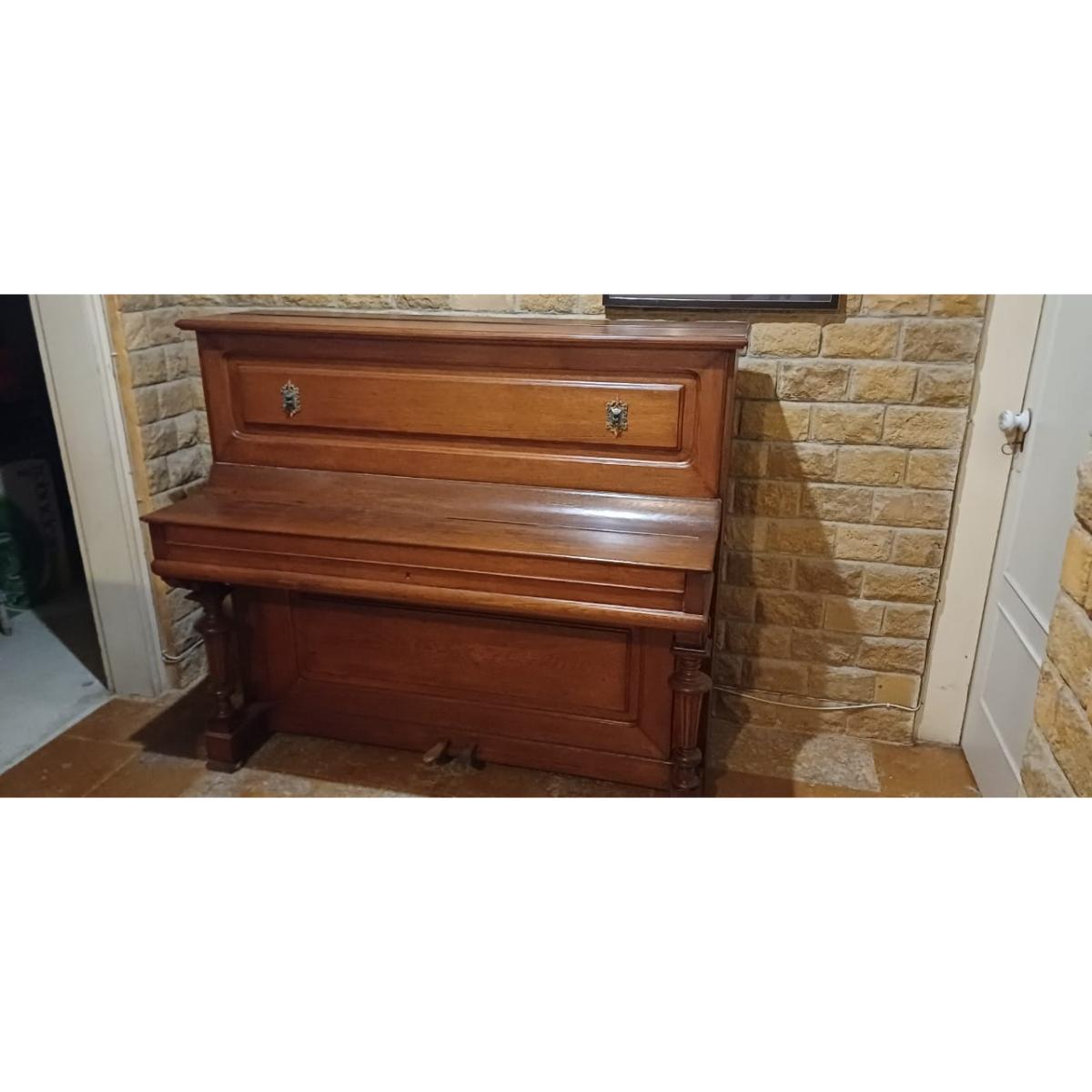Antique Schiedmayer Upright Piano-SoUnique.PK