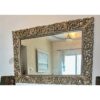 Hand-Carved Ornate Wall Mirror-SoUnique.PK