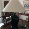 Large Black Ceramic Lamp-SoUnique.PK