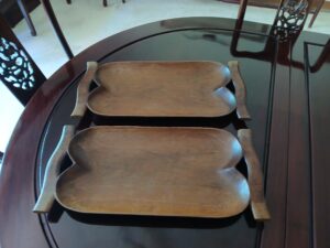 Imported Wooden Platter-SoUnique.PK