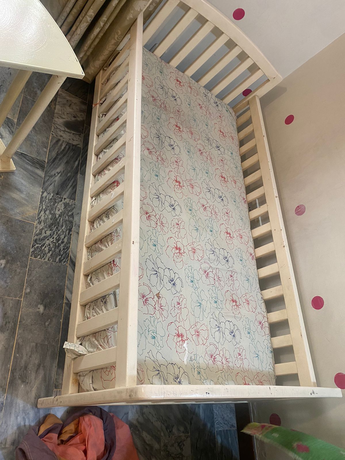 8BED13D1-3EBC-4EFF-8116-E8A0C6467084-9478b868 Baby Bed with Mattress-SoUnique.PK