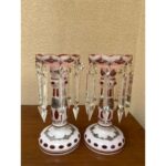 Pair of Bohemian Mantle Lusters-SoUnique.PK