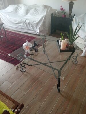 Glass Top Coffee Table-SoUnique.PK