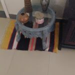 Side Table in Chalk Finish-SoUnique.PK