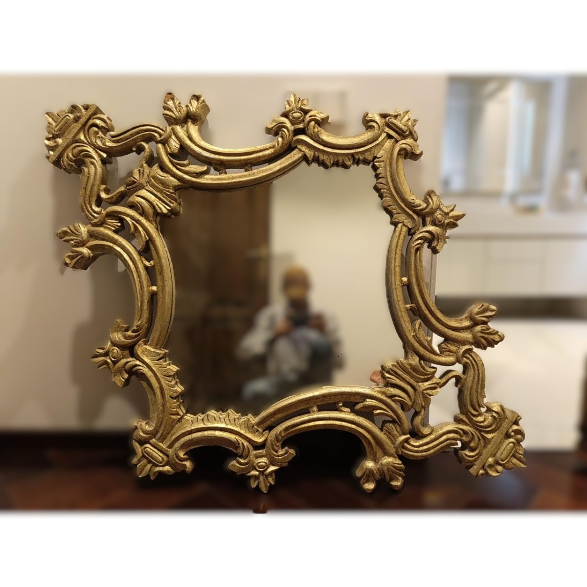 Gold Ornate Mirror - SoUnique.PK